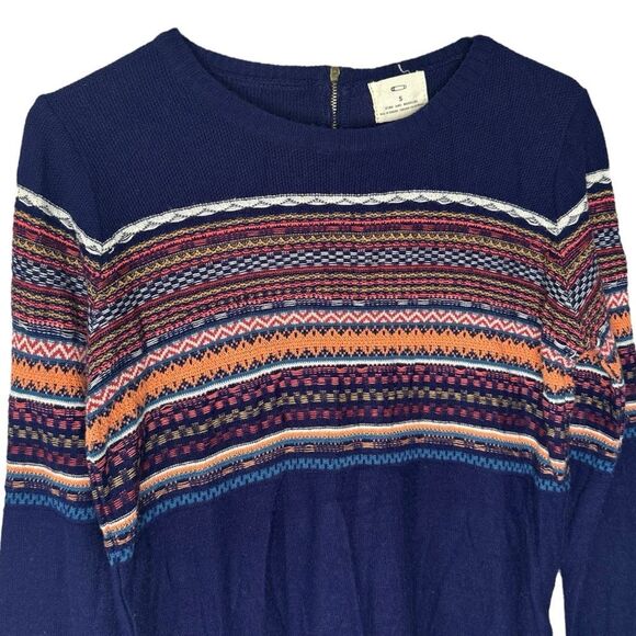 |EUC| PINS AND NEEDLES Embroidered Crewneck Sweater - Picture 2 of 6